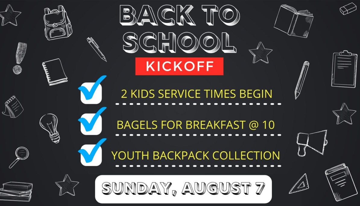 back to school with Crossings church